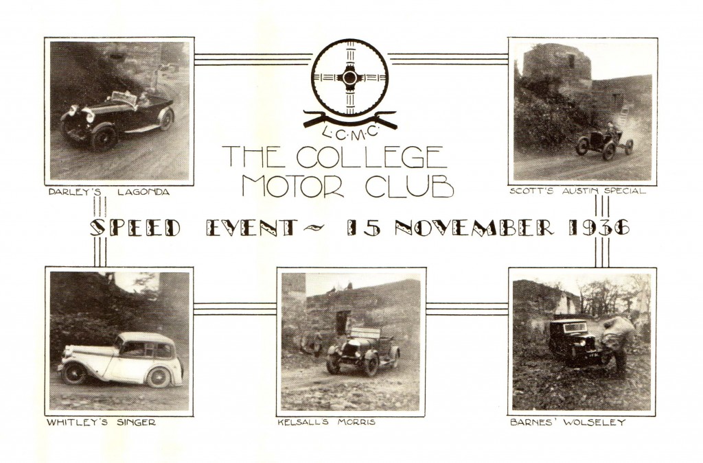 MGS Motor Club event Limit Xmas 1936 LC.PM1.19.1